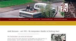 Desktop Screenshot of antik-stermann.de