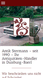 Mobile Screenshot of antik-stermann.de